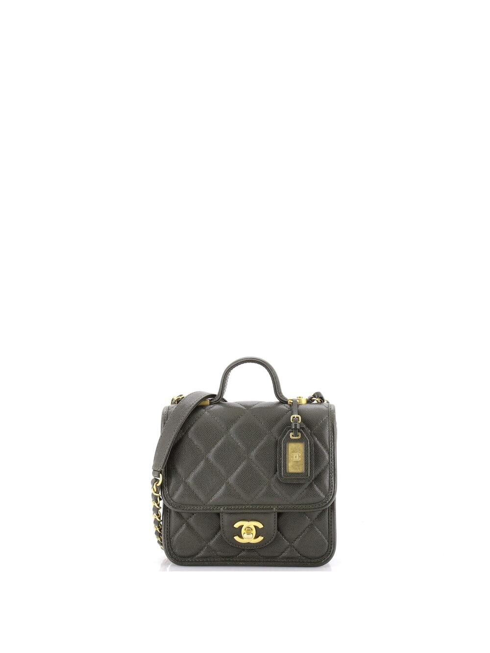 Chanel School Memory Top Handle Flap #357216C43B